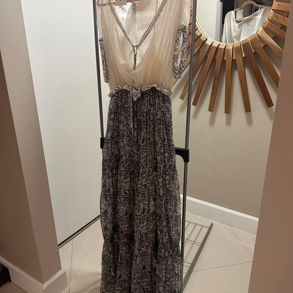LANVIN SLEEVELESS MAXI DRESS